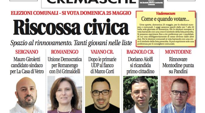 Cronache Cremasche numero 2, maggio 2014