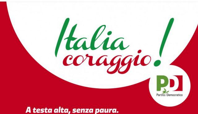 Il 5 e 6 dicembre il PD in piazza per dire: “Italia, coraggio!”