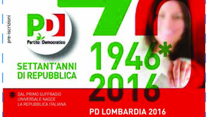 Tesseramento PD 2016: al via la campagna di adesione