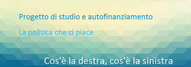 “Cos’è la destra, cos’è la sinistra?” Al via il progetto di studio e autofinanziamento del PD