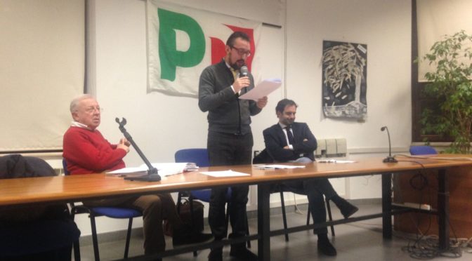 Assemblea provinciale PD: la relazione del segretario Matteo Piloni