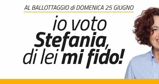 Domenica 25 giugno si vota per il ballottaggio di Crema: è importante andare ai seggi e sostenere Stefania Bonaldi