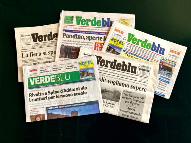 Sottoscrizione online per sostenere le prossime uscite del giornale VerdeBlu